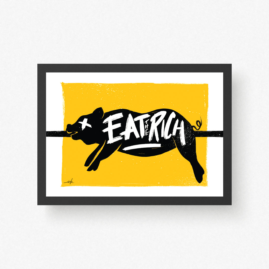 Art Print // Eat the Rich