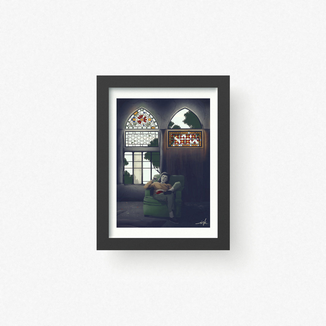 Art Print // Waiting
