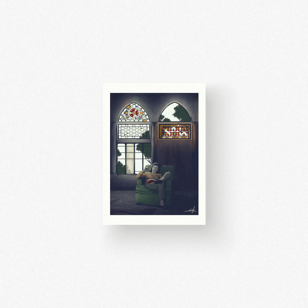 Art Print // Waiting
