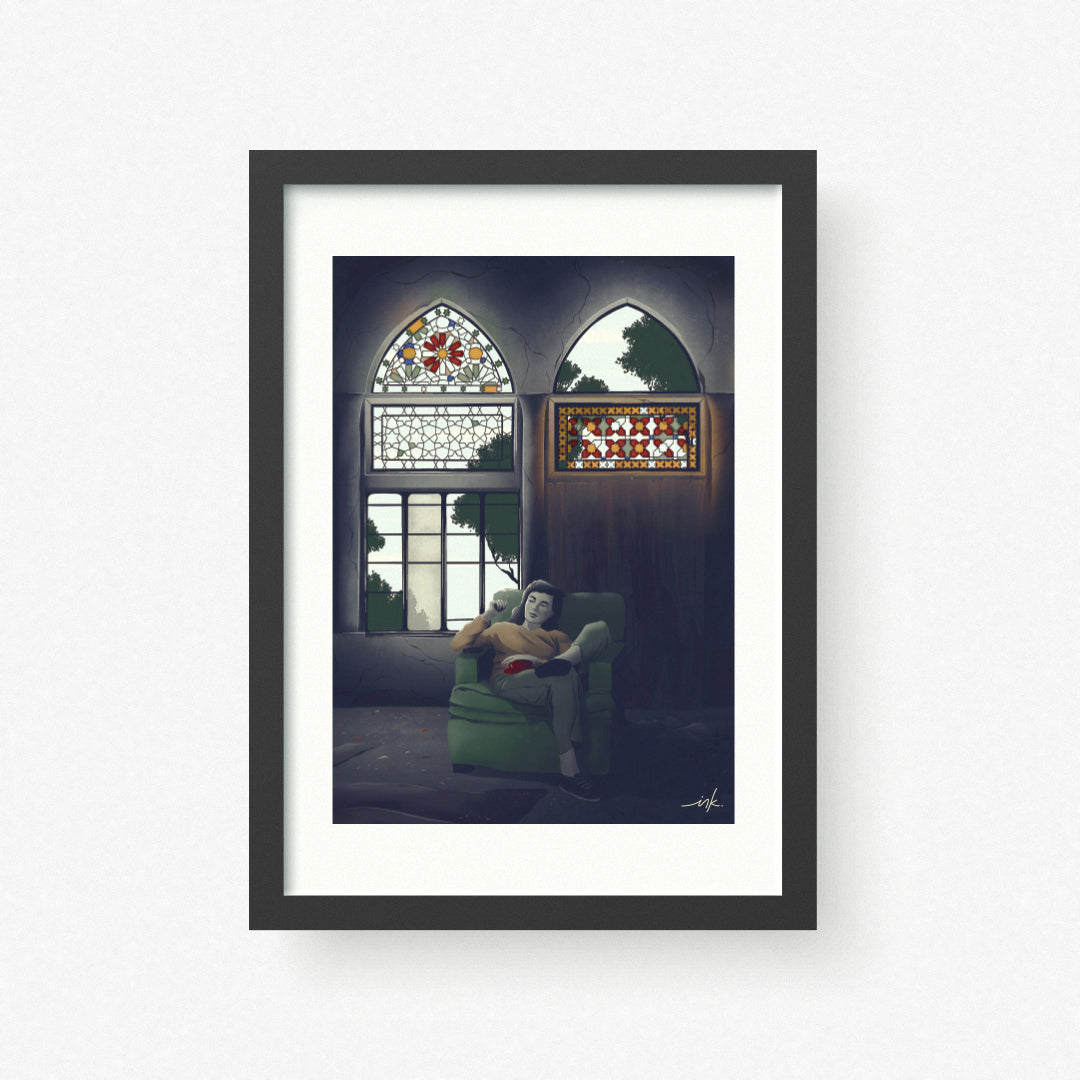 Art Print // Waiting