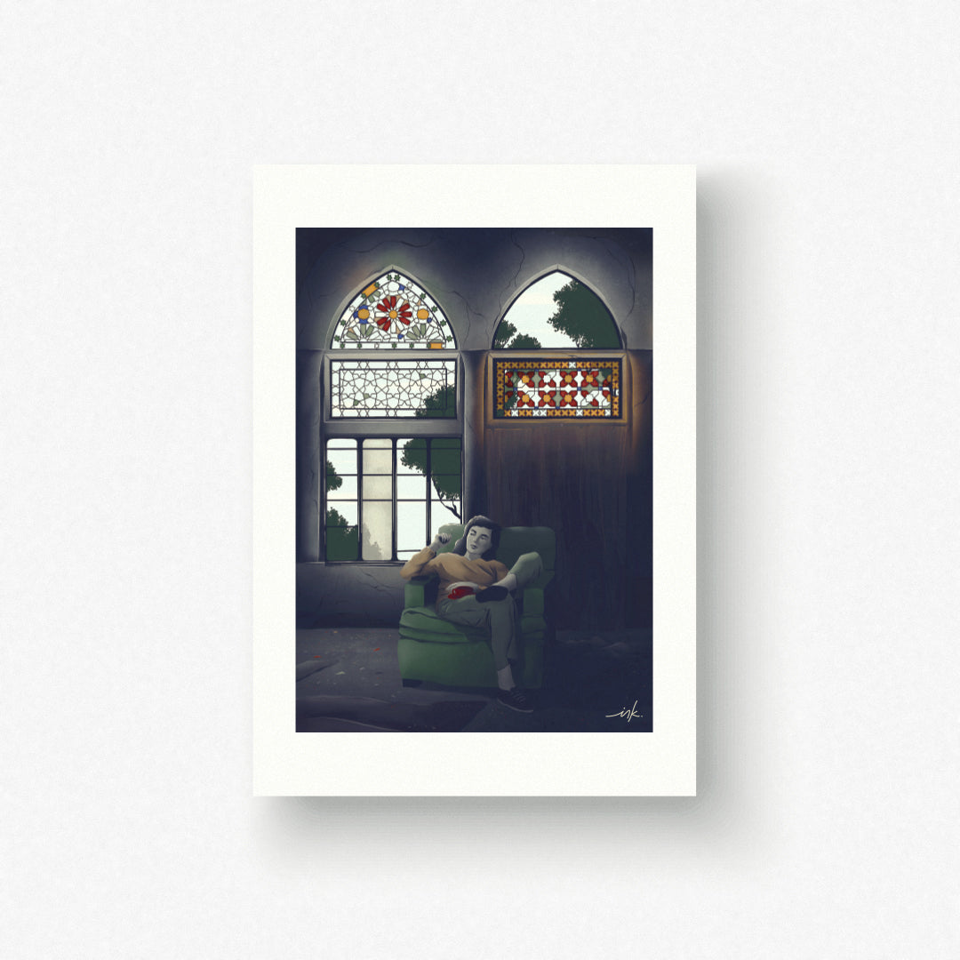 Art Print // Waiting