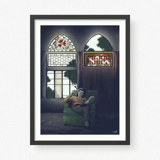 Art Print // Waiting