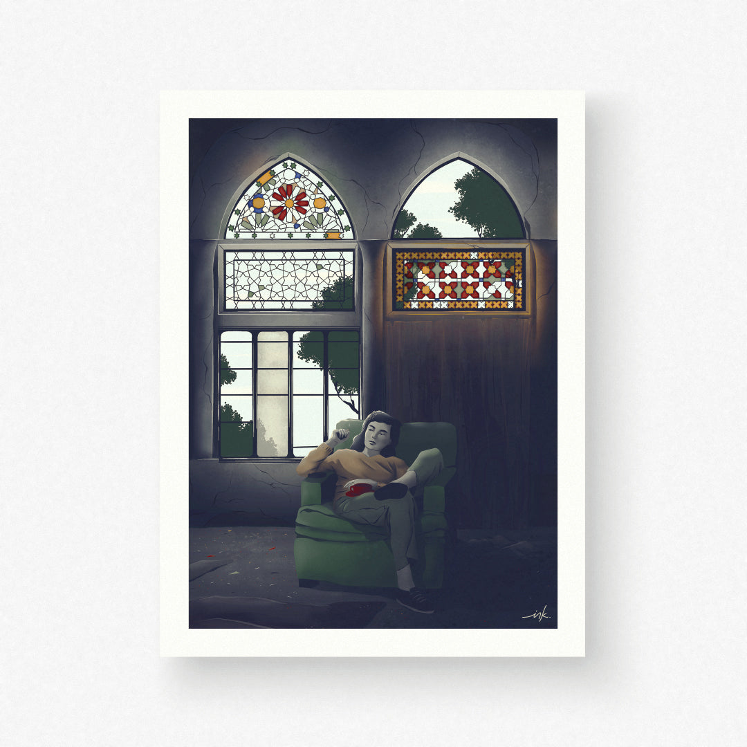 Art Print // Waiting