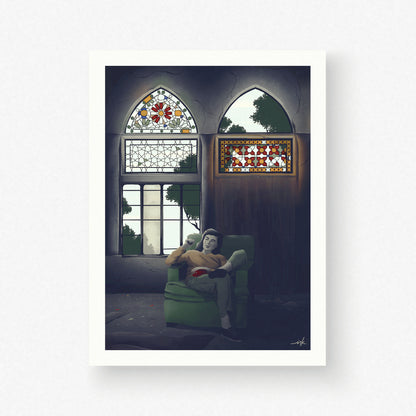 Art Print // Waiting