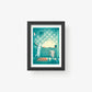 Art Print // Washing the Day Away