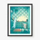 Art Print // Washing the Day Away