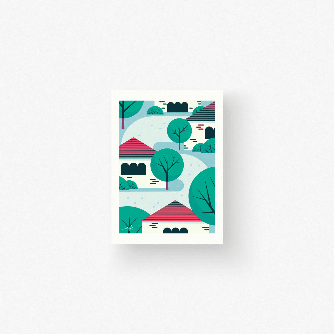 Art Print // Village