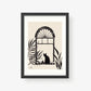 Art Print // Cat in the Window